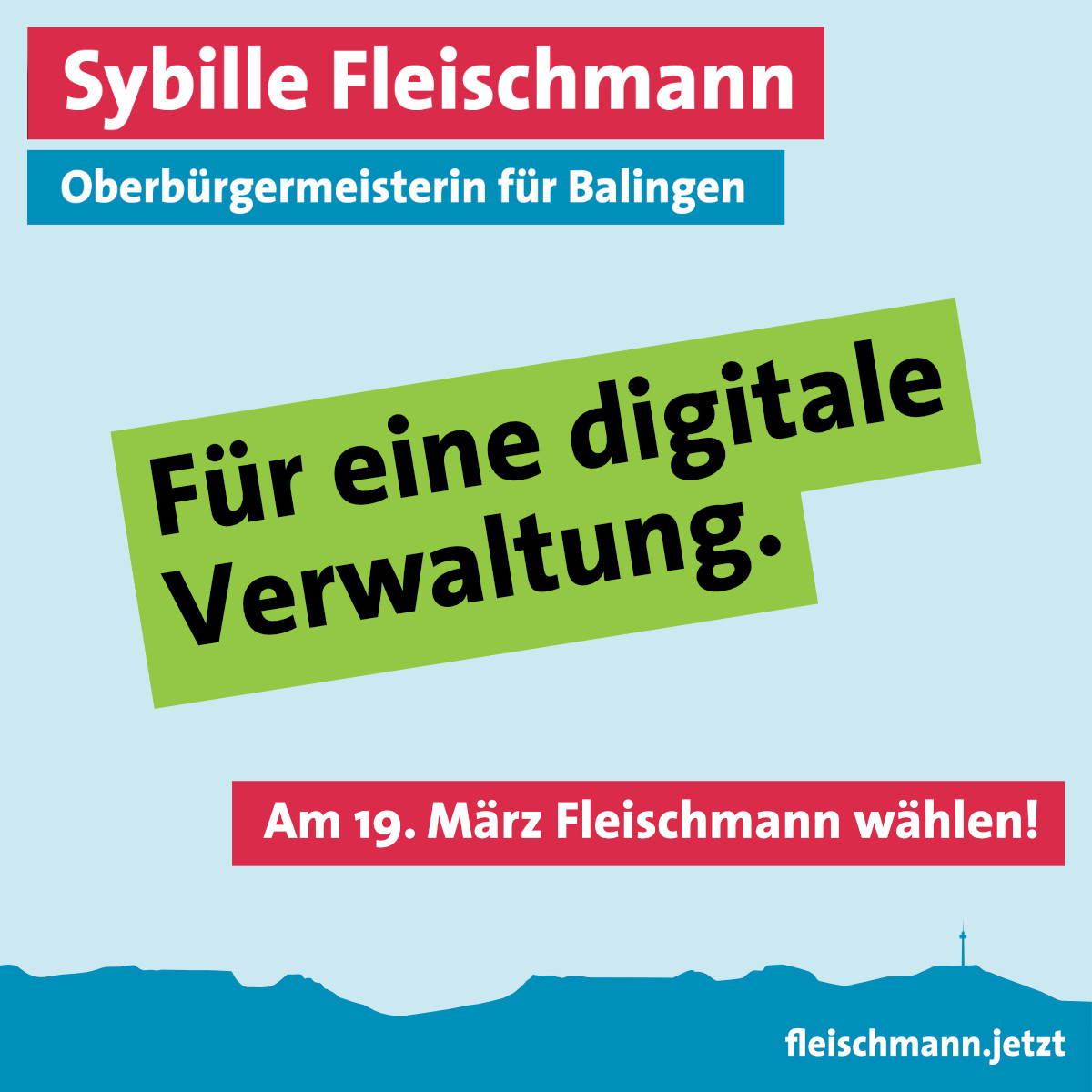 Für eine digitale Verwaltung.